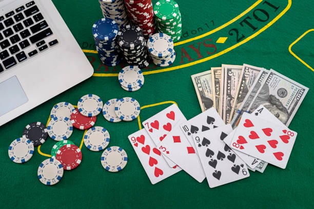 Live casino table with multiple camera angles